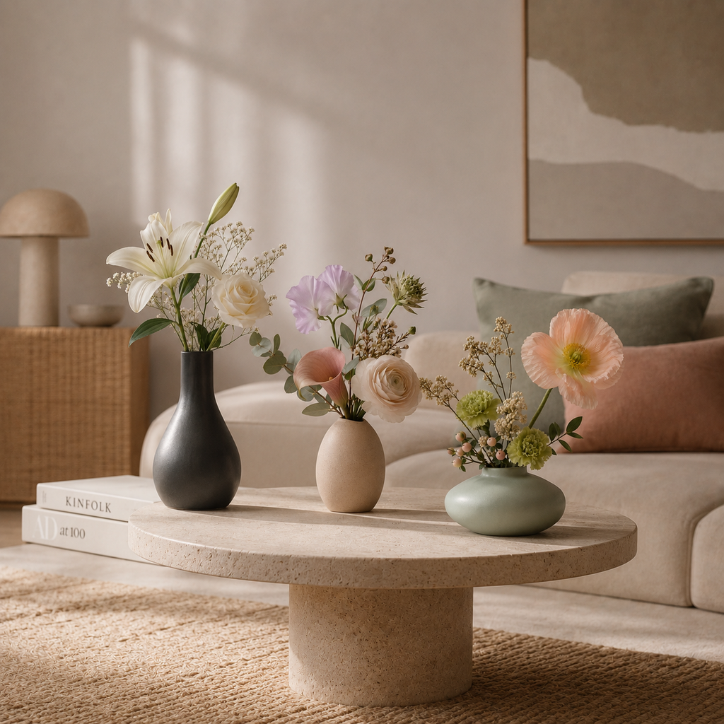 Minimal Nordic Ceramic Vase