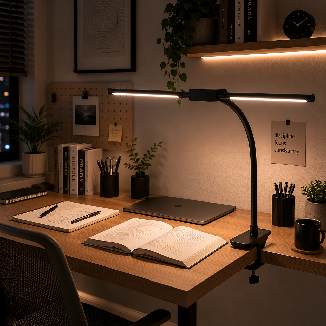 HaloBeam™ Dual LED Desk Lamp