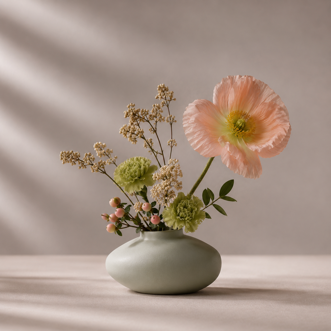 Minimal Nordic Ceramic Vase