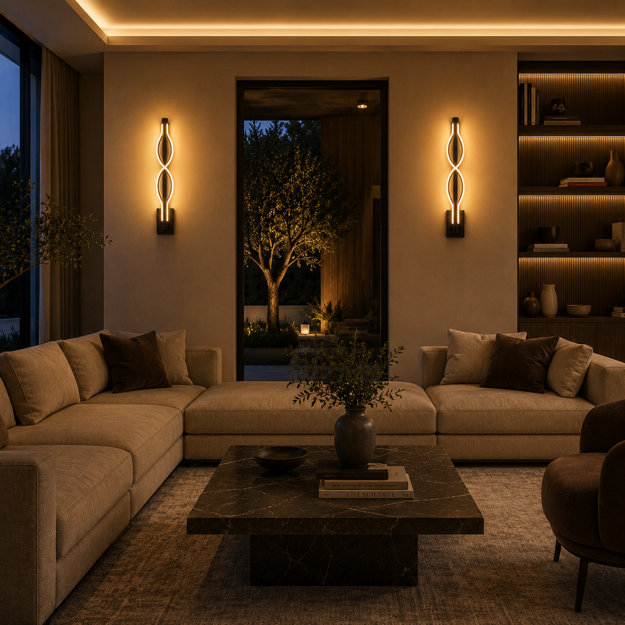 LumaTwist™ Wall Light